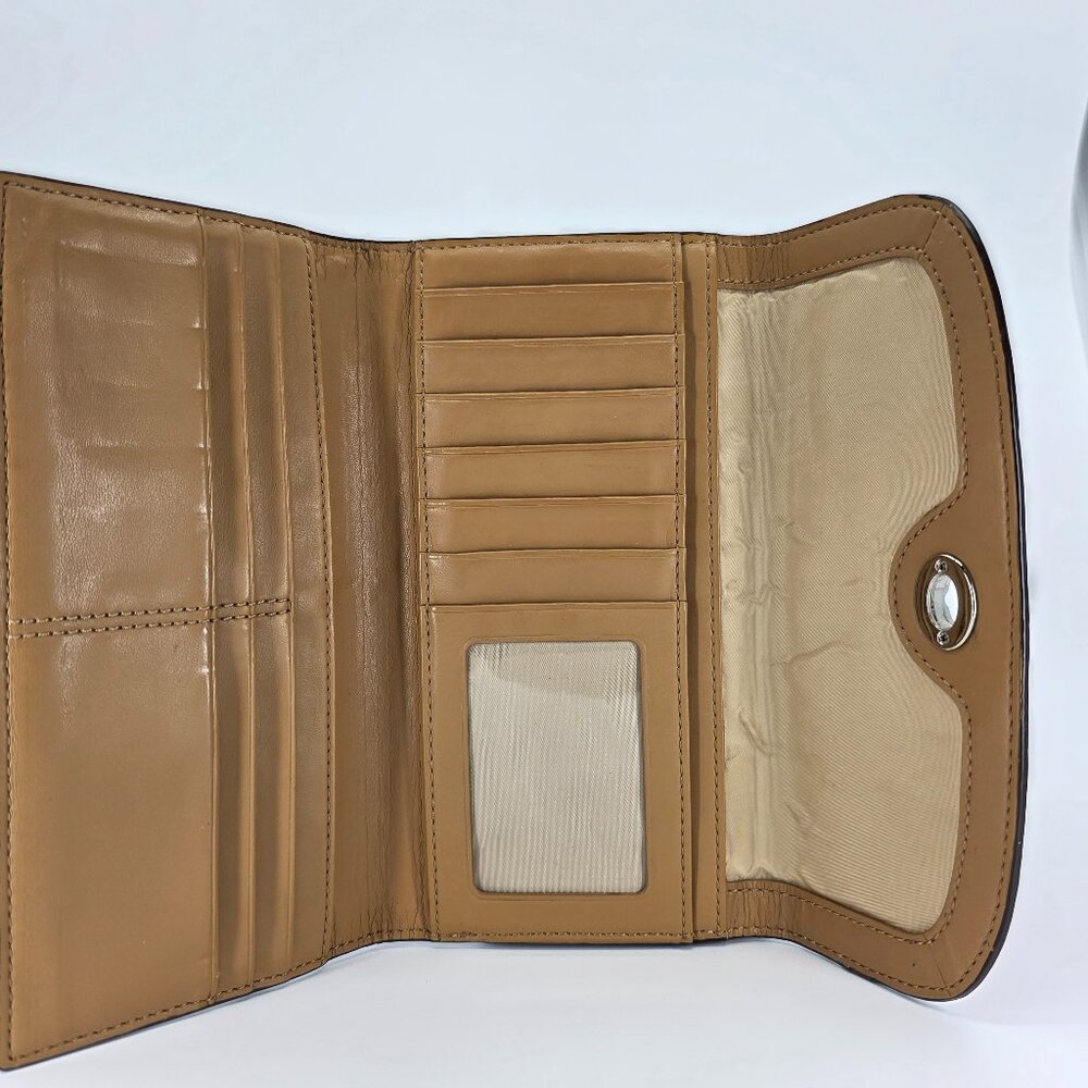 Coach Park Red Leather Turnlock Checkbook Wallet - Archival Heritage Piece - Picture 5 of 9